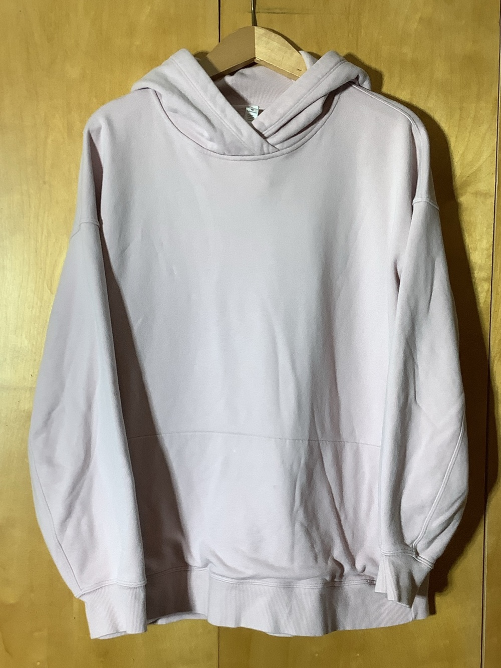 Lululemon pale lilac hoodie, size 8
